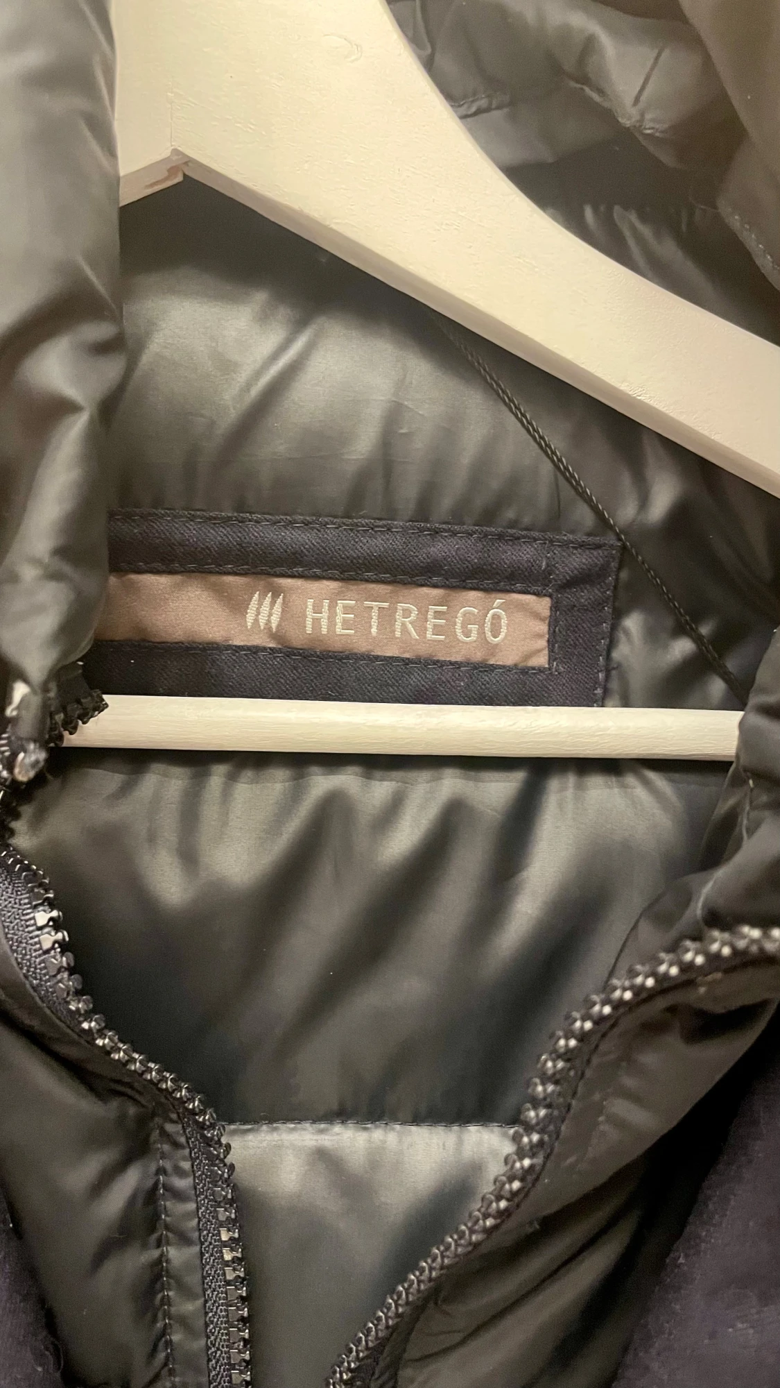 Mörkblå dunjacka från Hetregó - 2