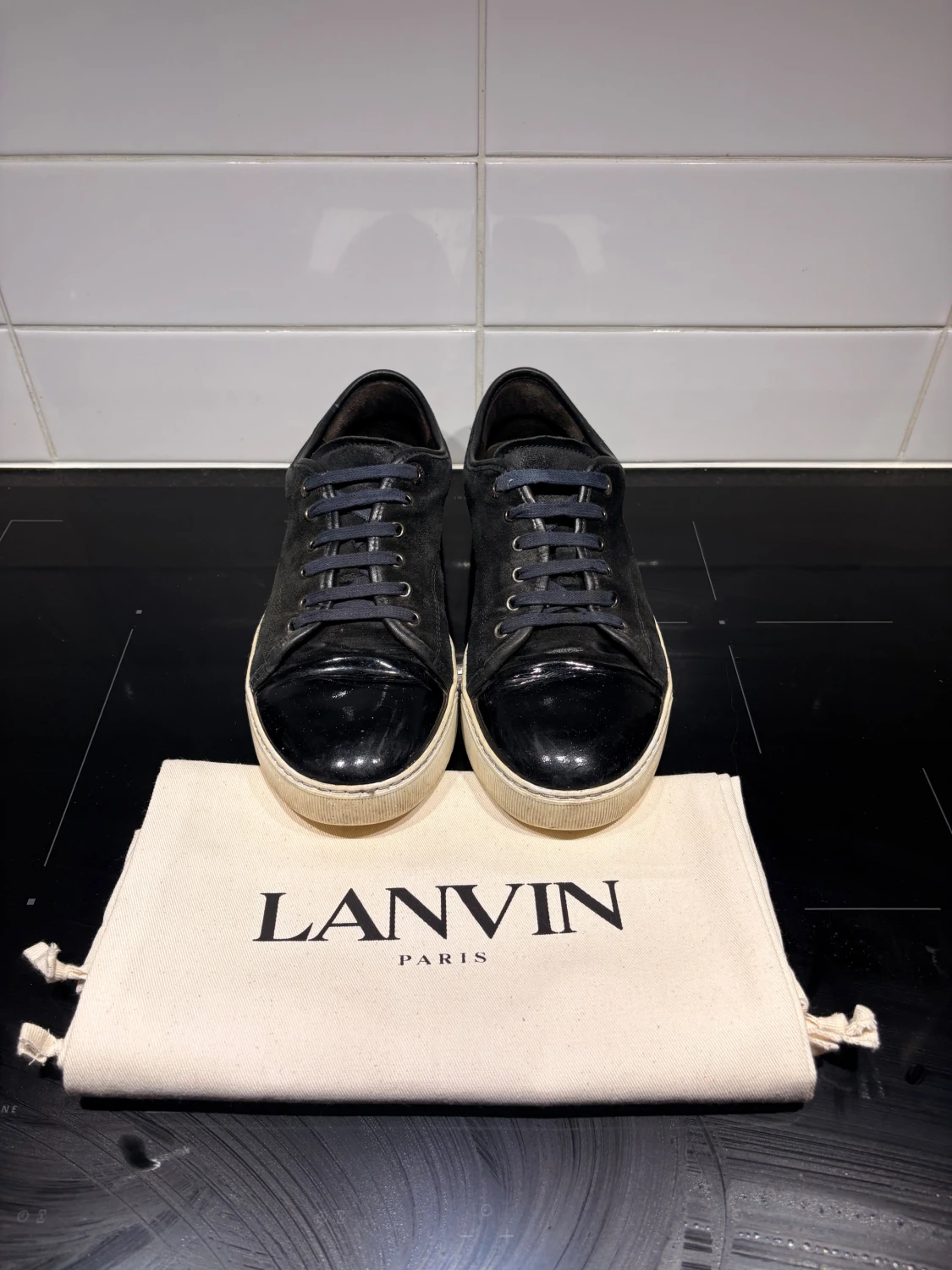 Svarta sneakers från Lanvin - 1