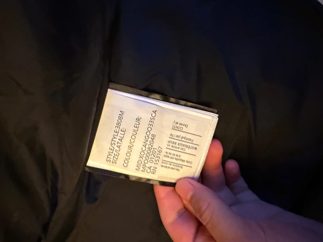 Svart Canada Goose Wyndham Parka - 3