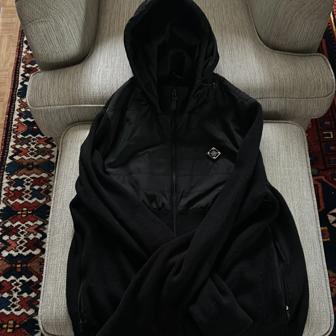 Svart cardigan från J.Lindeberg - 1