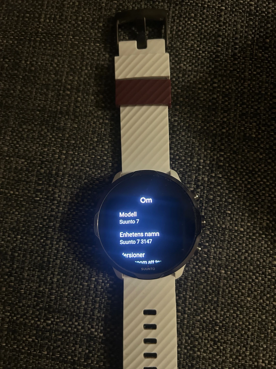 Suunto 7 Vit/Röd Smartklocka - 3