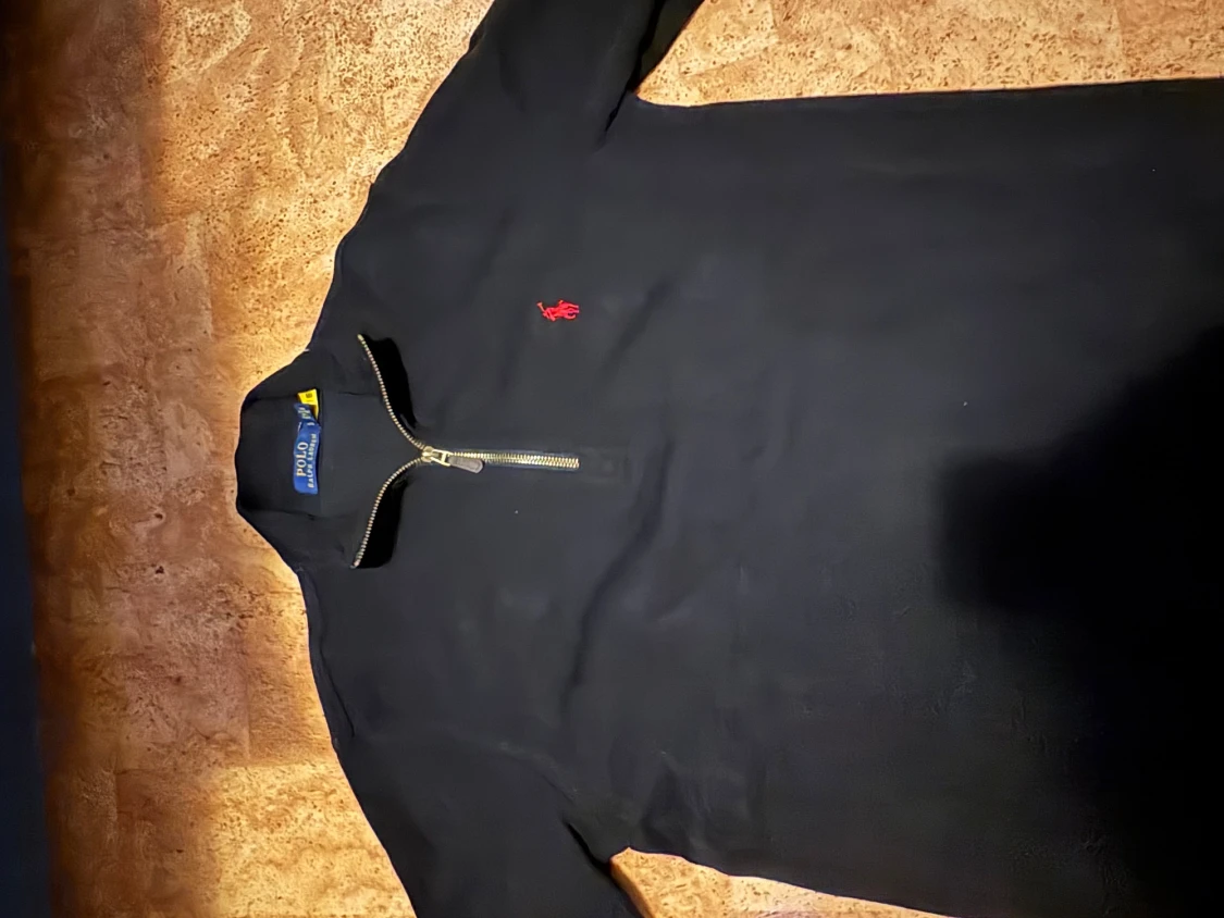 Polo zip up sweater  - 1