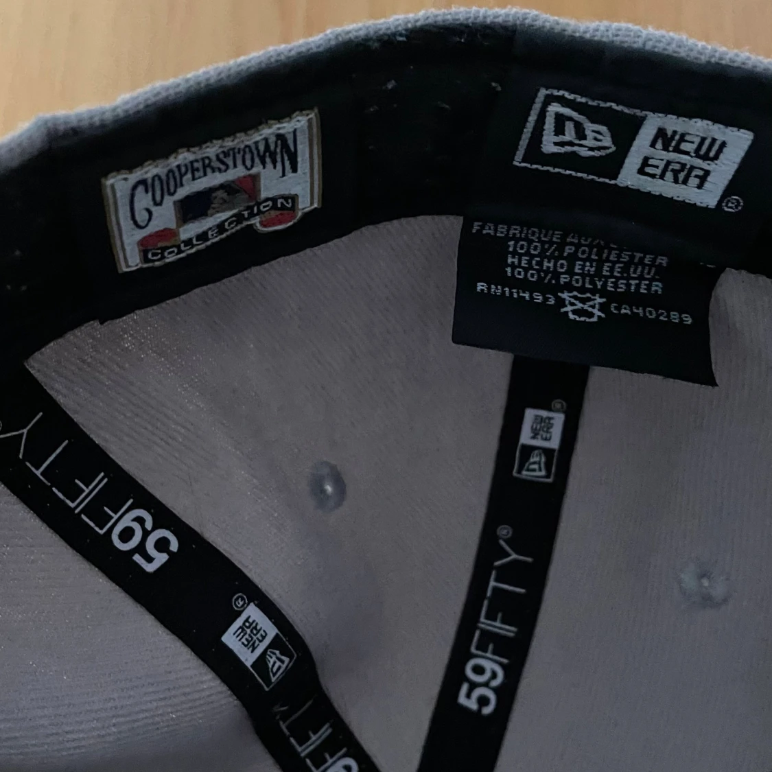 Ljusgrå LA Dodgers keps New Era 59FIFTY - 4