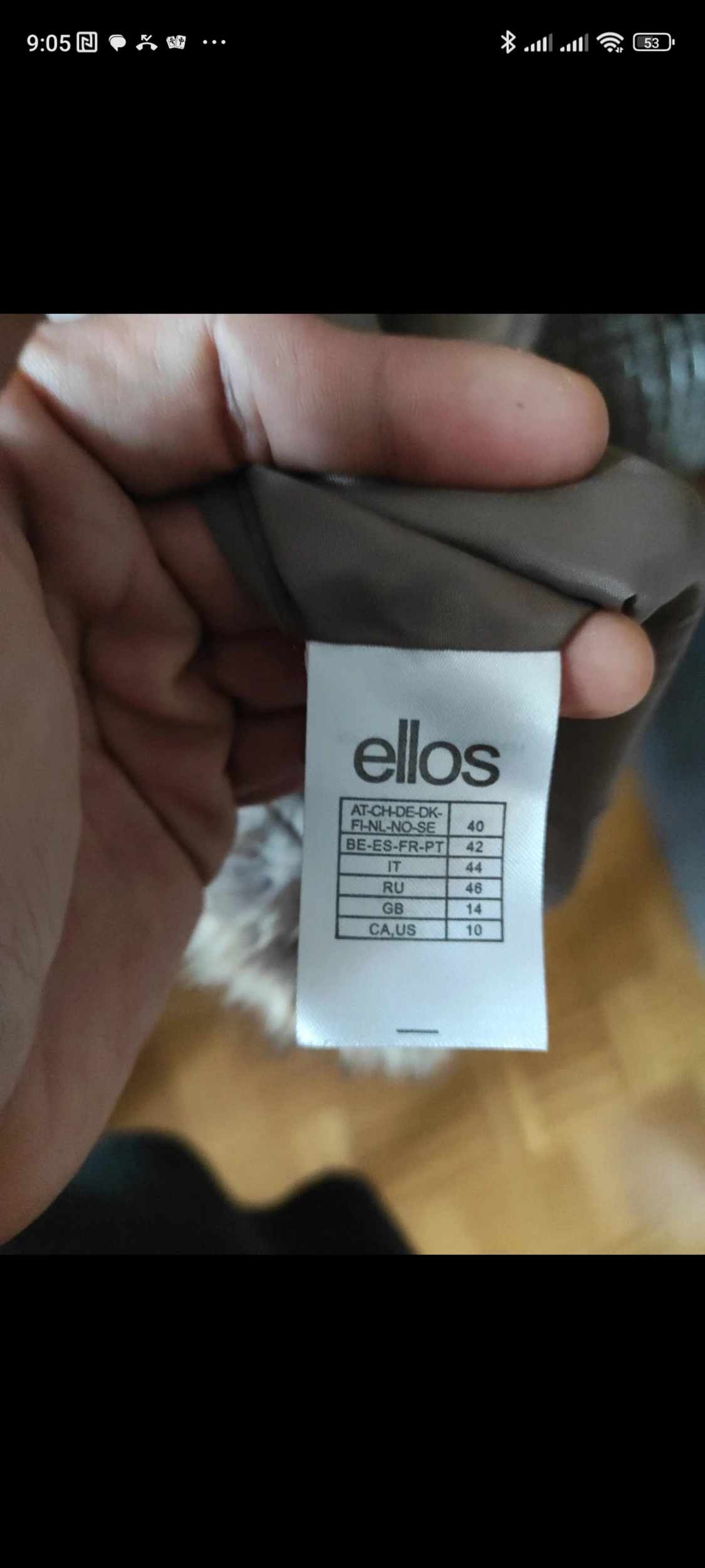 Beige pälsjacka från Ellos - 4