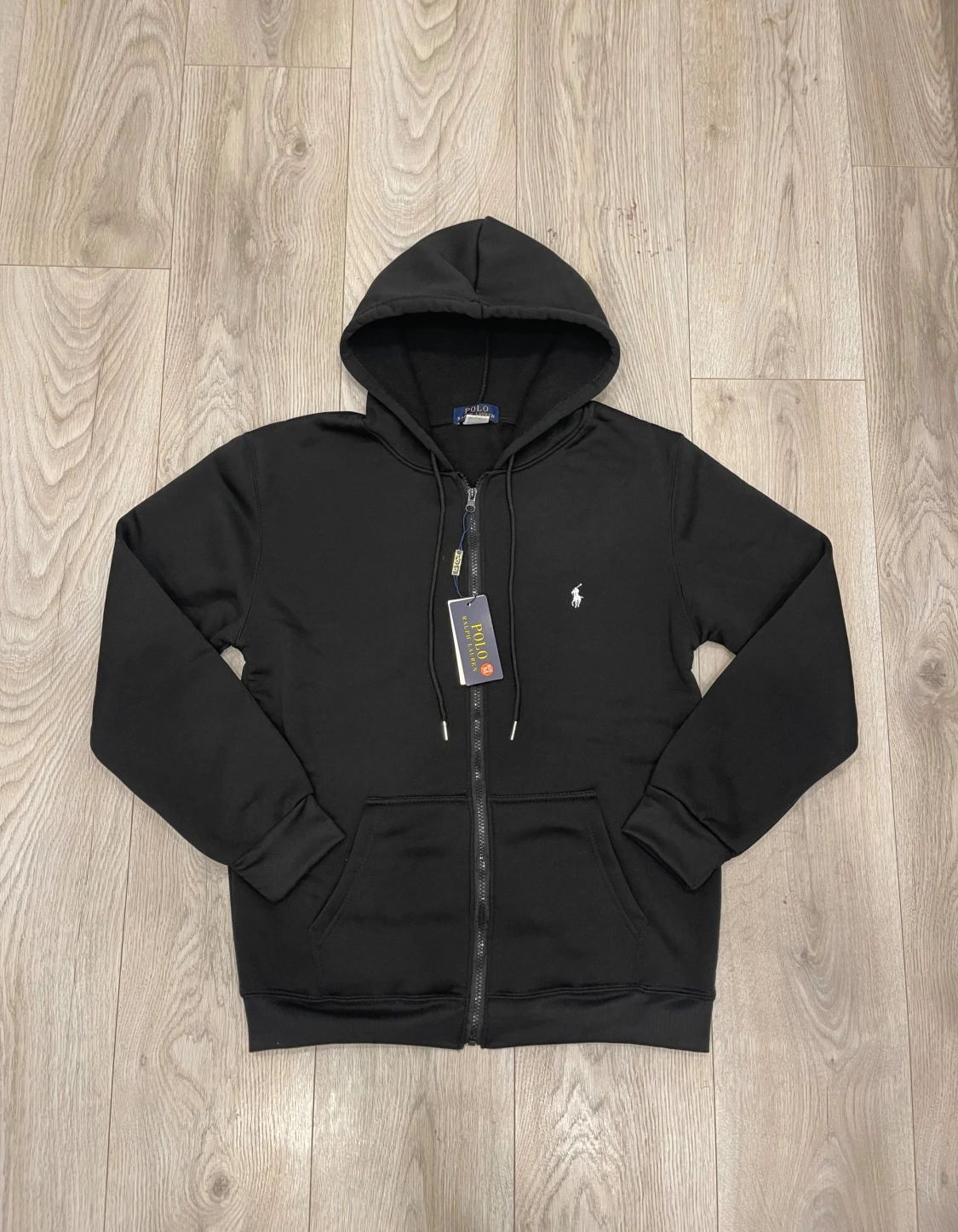 Svart hoodie från Polo Ralph Lauren