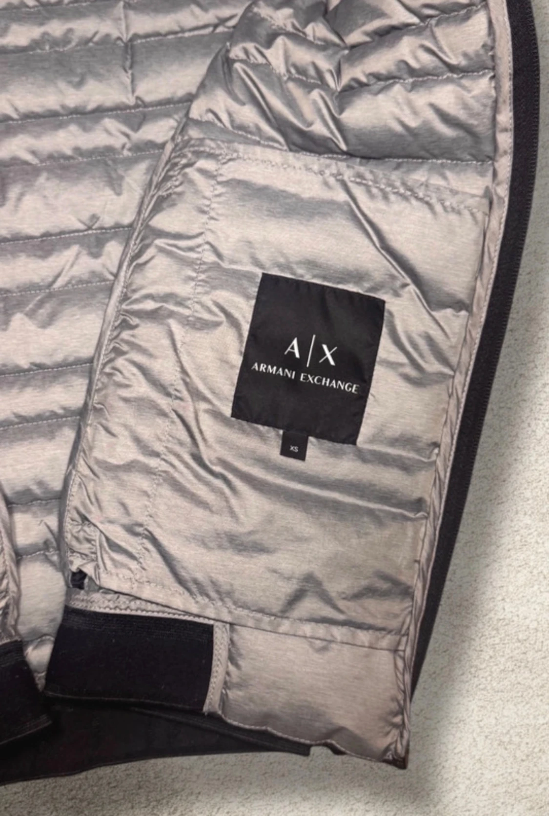 Svart pufferväst från Armani Exchange XS (ny) - 2