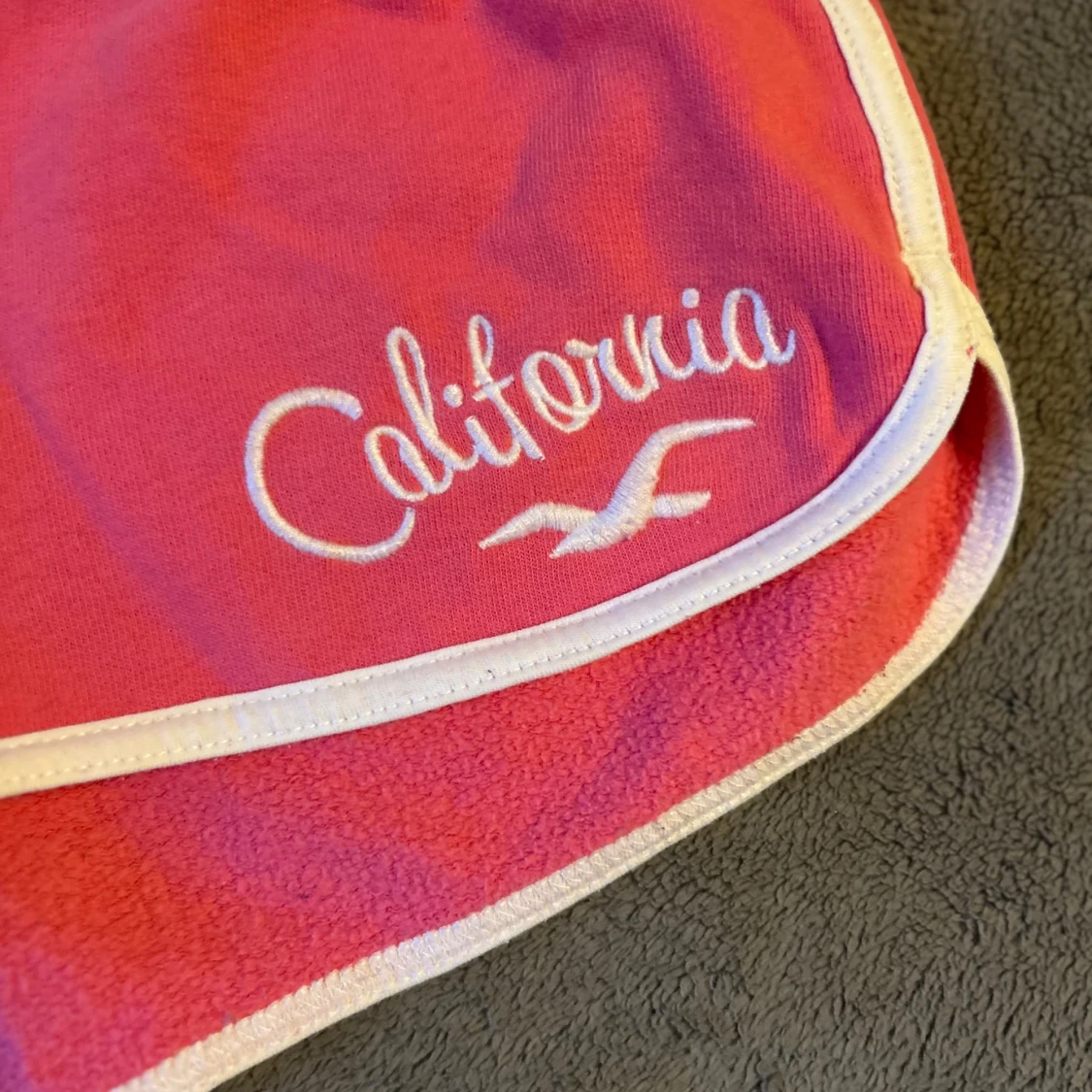 Rosa Hollister shorts med snörning XS - 2