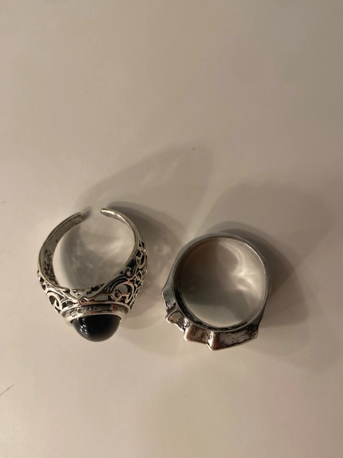 Två statement ringar - 2