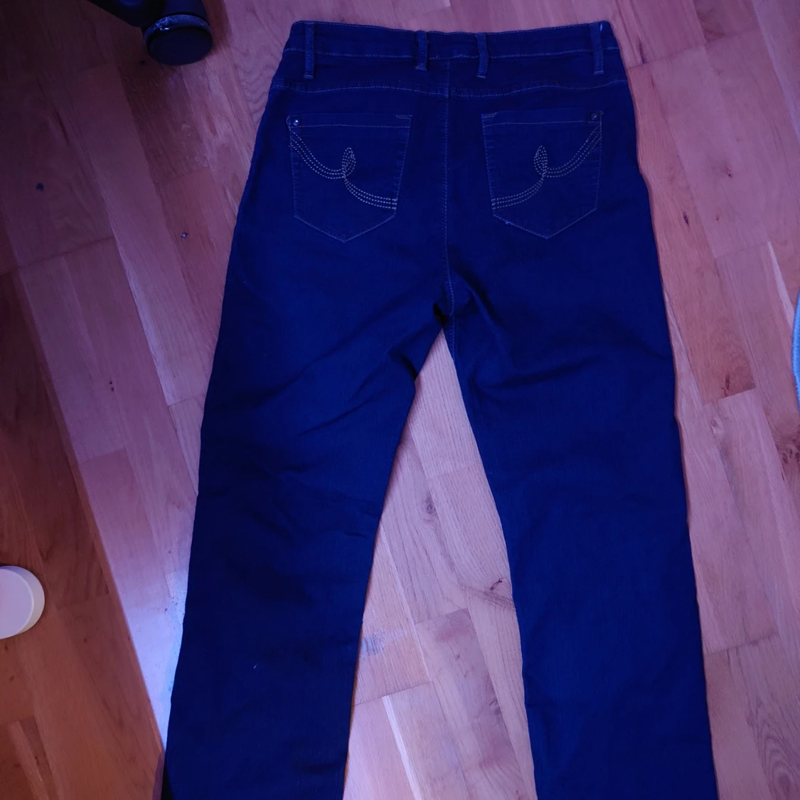 Mörkblå Comfort Straight jeans Esmara - 2