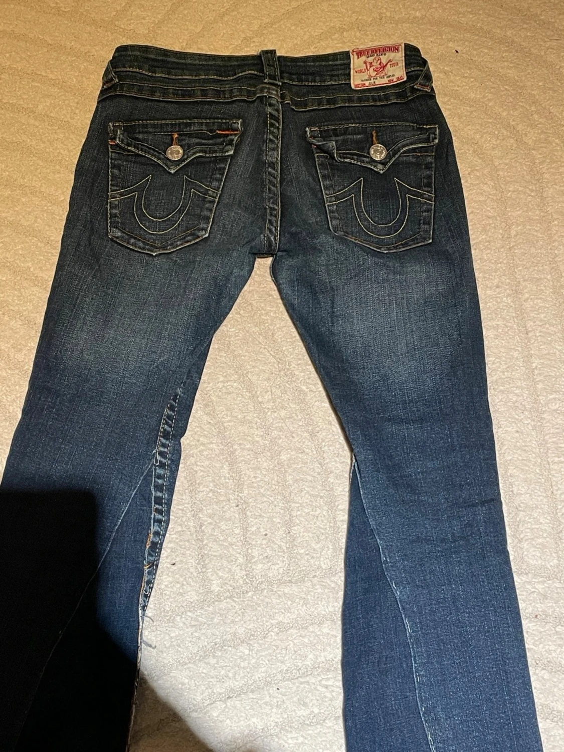 True Religion mörkblå jeans 