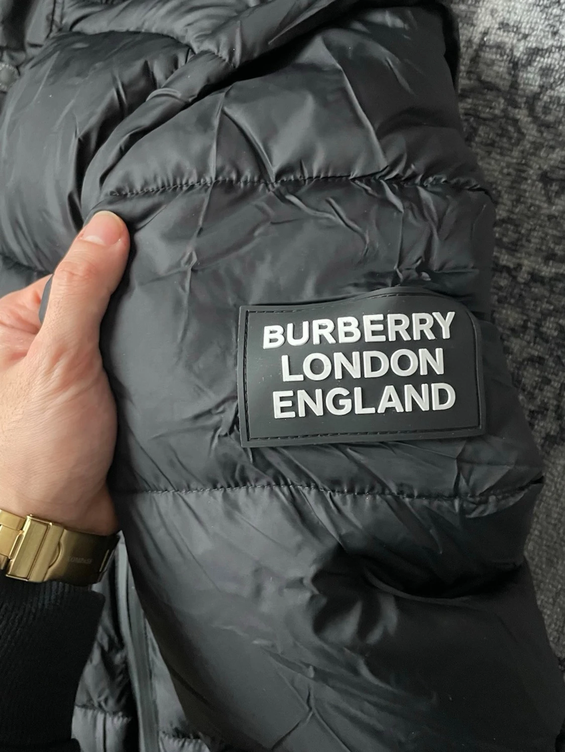 Svart pufferjacka från Burberry - 5