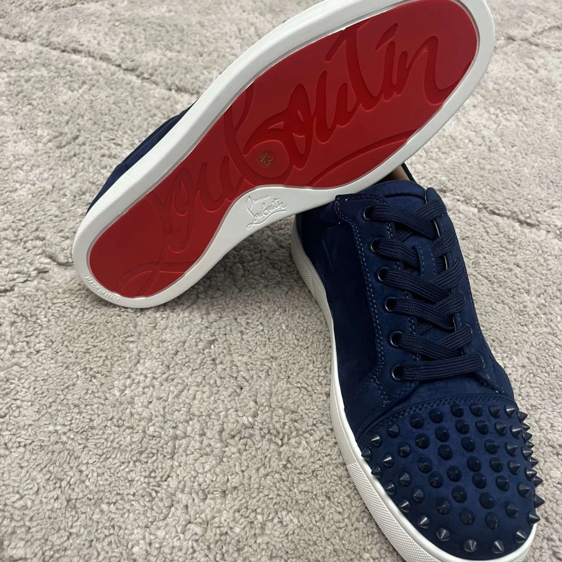 Christian Louboutin sneakers med nitar - 2