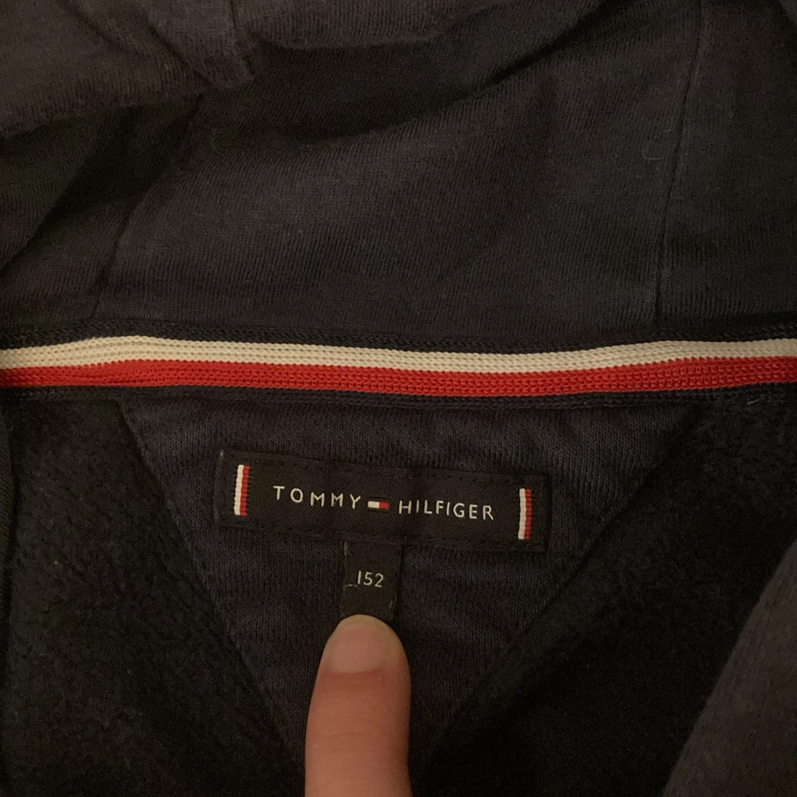 Mörkblå hoodie Tommy Hilfiger 152 - 3