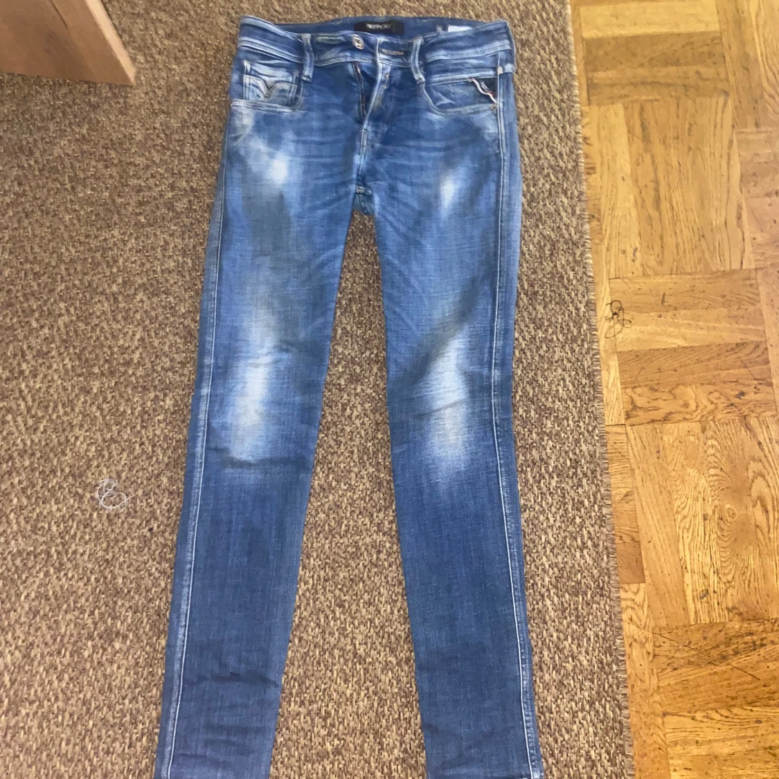Replay Anbass slim fit  jeans blå, stl 28 - 2