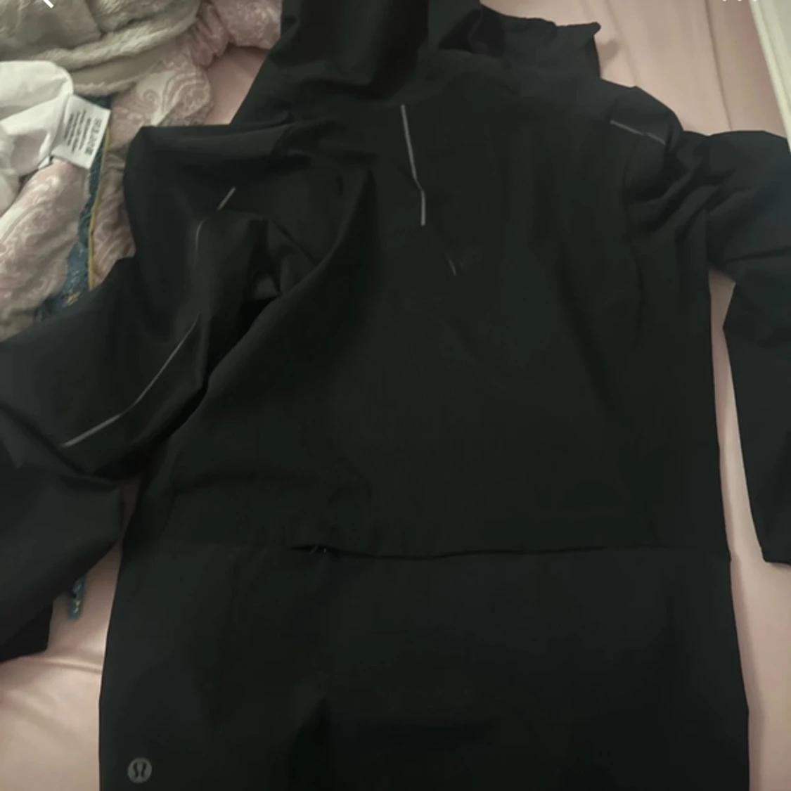 Svart vindjacka från Lululemon, stl L - 4