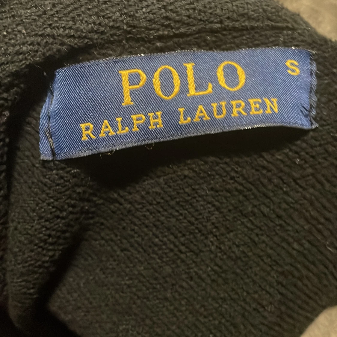 Svart hoodie från Ralph Lauren - 4