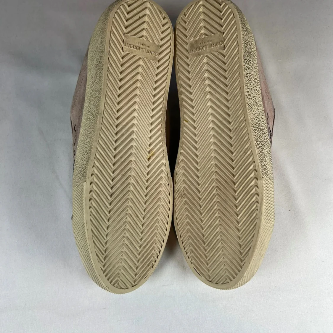 Saint Laurent mocka sneakers brun - 4