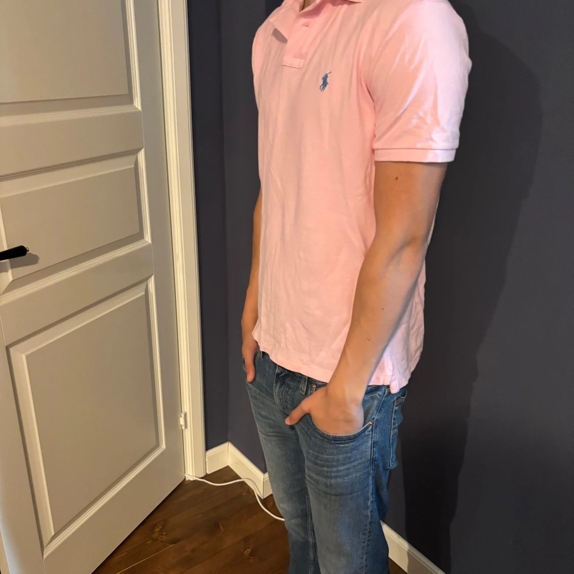 Rosa pikétröja Polo Ralph Lauren M - 1