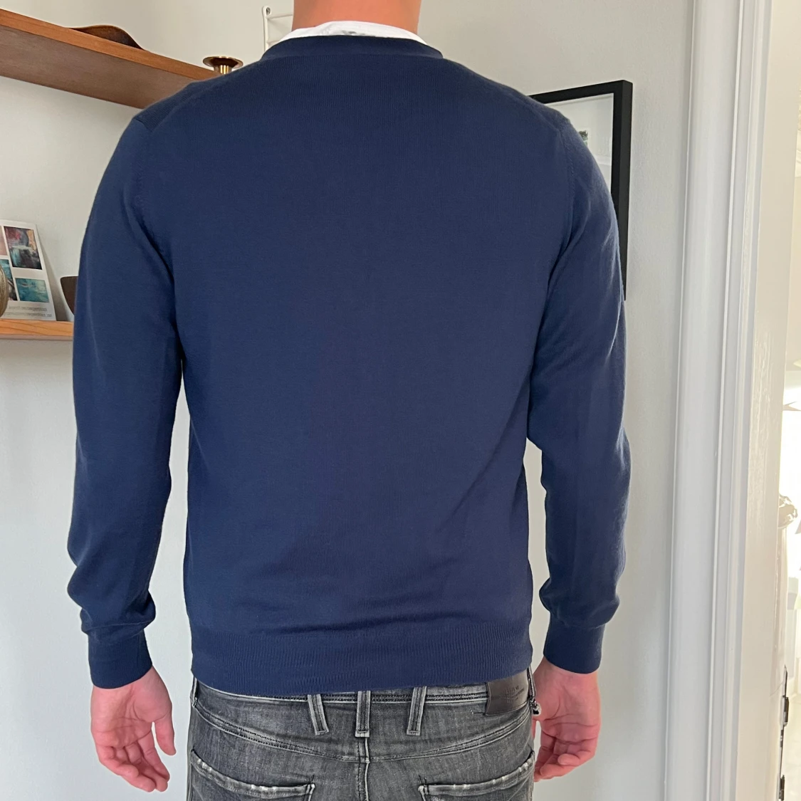 Marinblå kofta från Gran Sasso - 1
