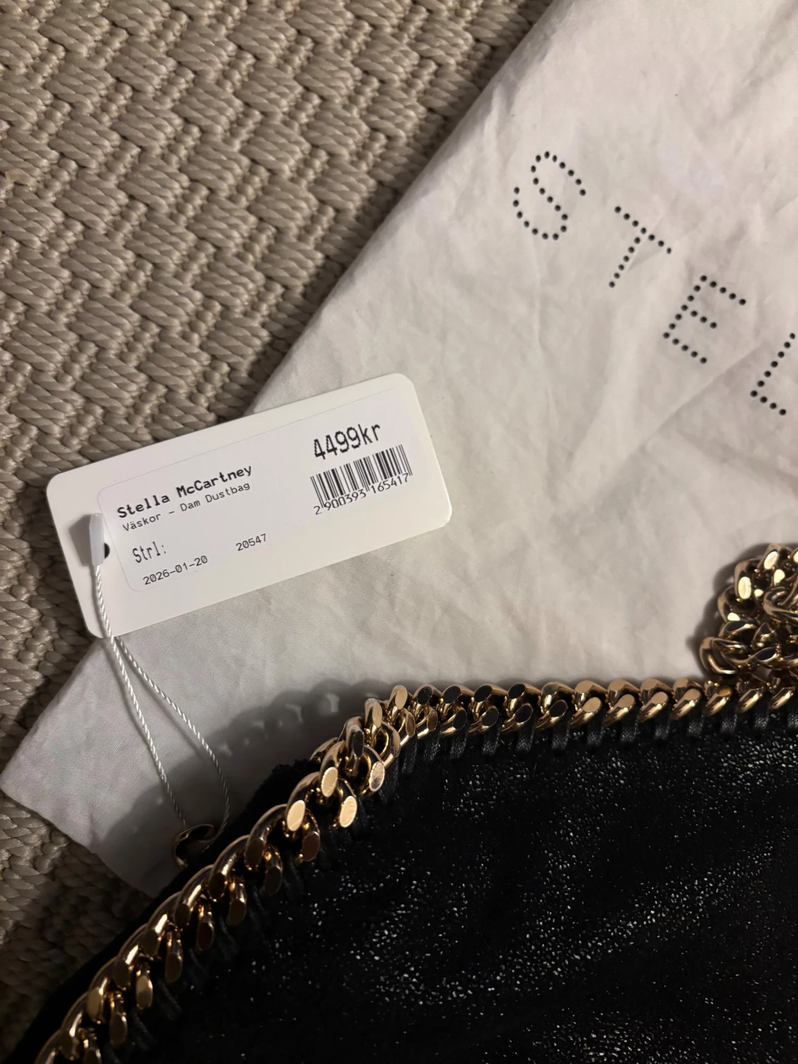 Svart axelväska Stella McCartney - 1