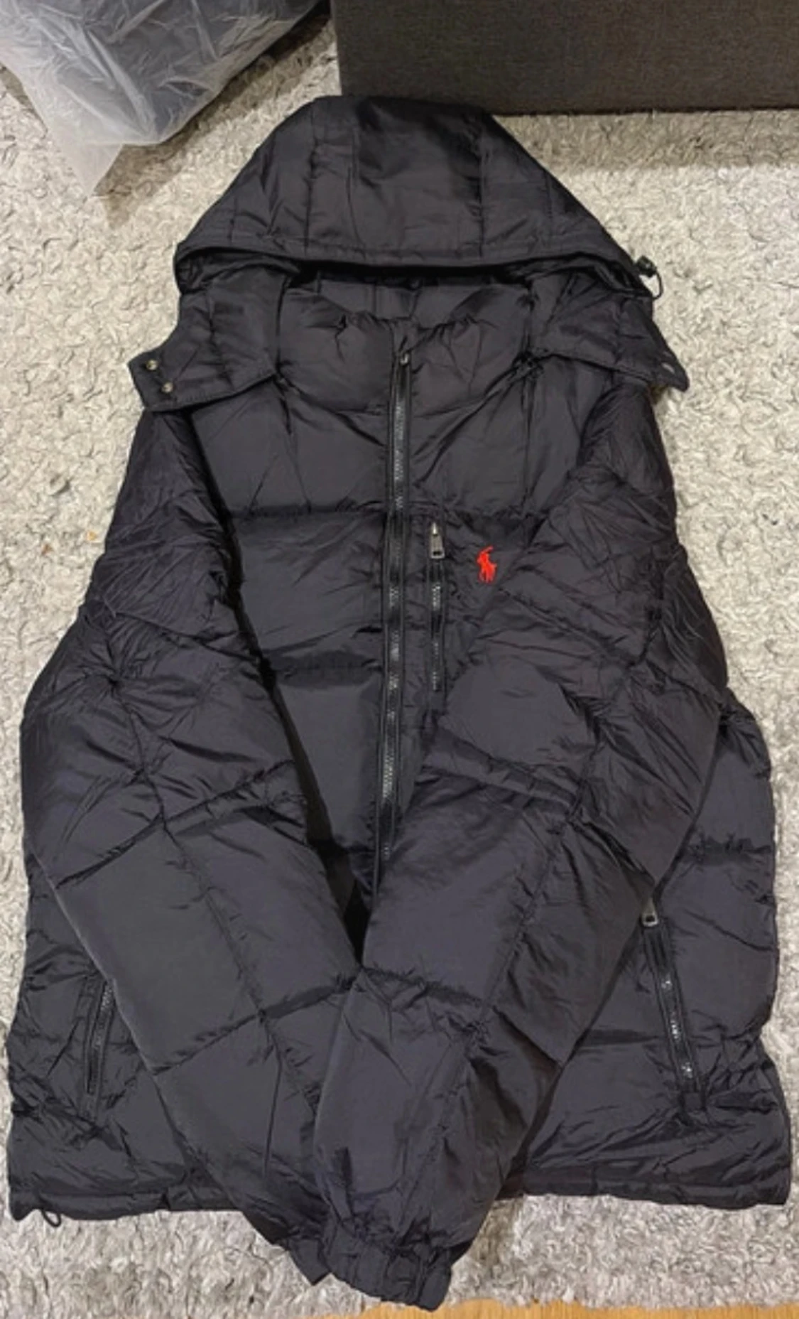 Svart pufferjacka från Polo Ralph Lauren - 1