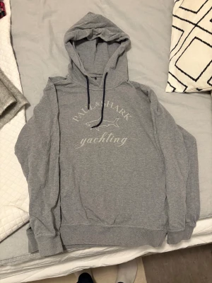 Paul & shark hoodie - Vardaglig snygg hoodie från Paul & Shark. Taggen borta tyvärr. Storlek M men liten i storleken så skulle säga S