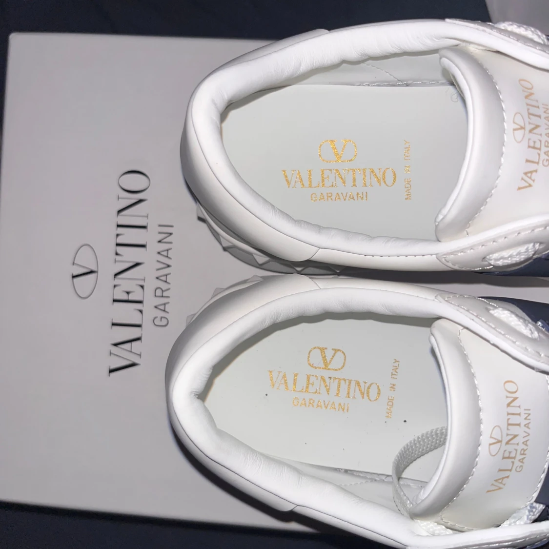 Valentino Garavani Open sneakers vit/blå - 2