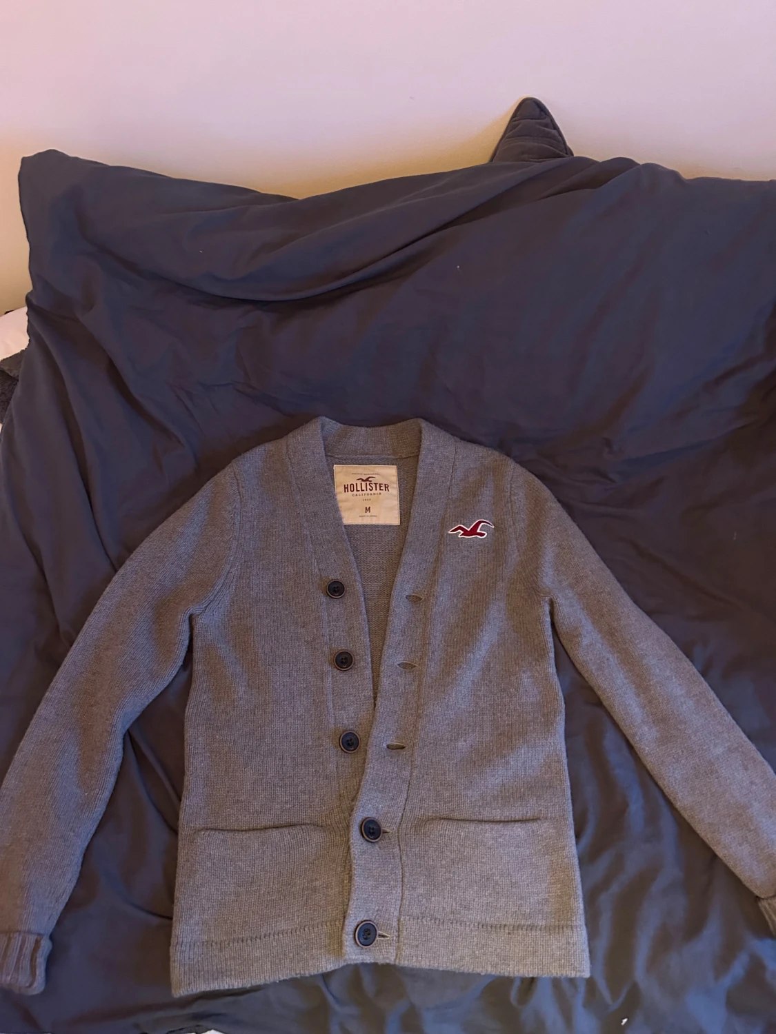 Grå kofta från Hollister  - 2