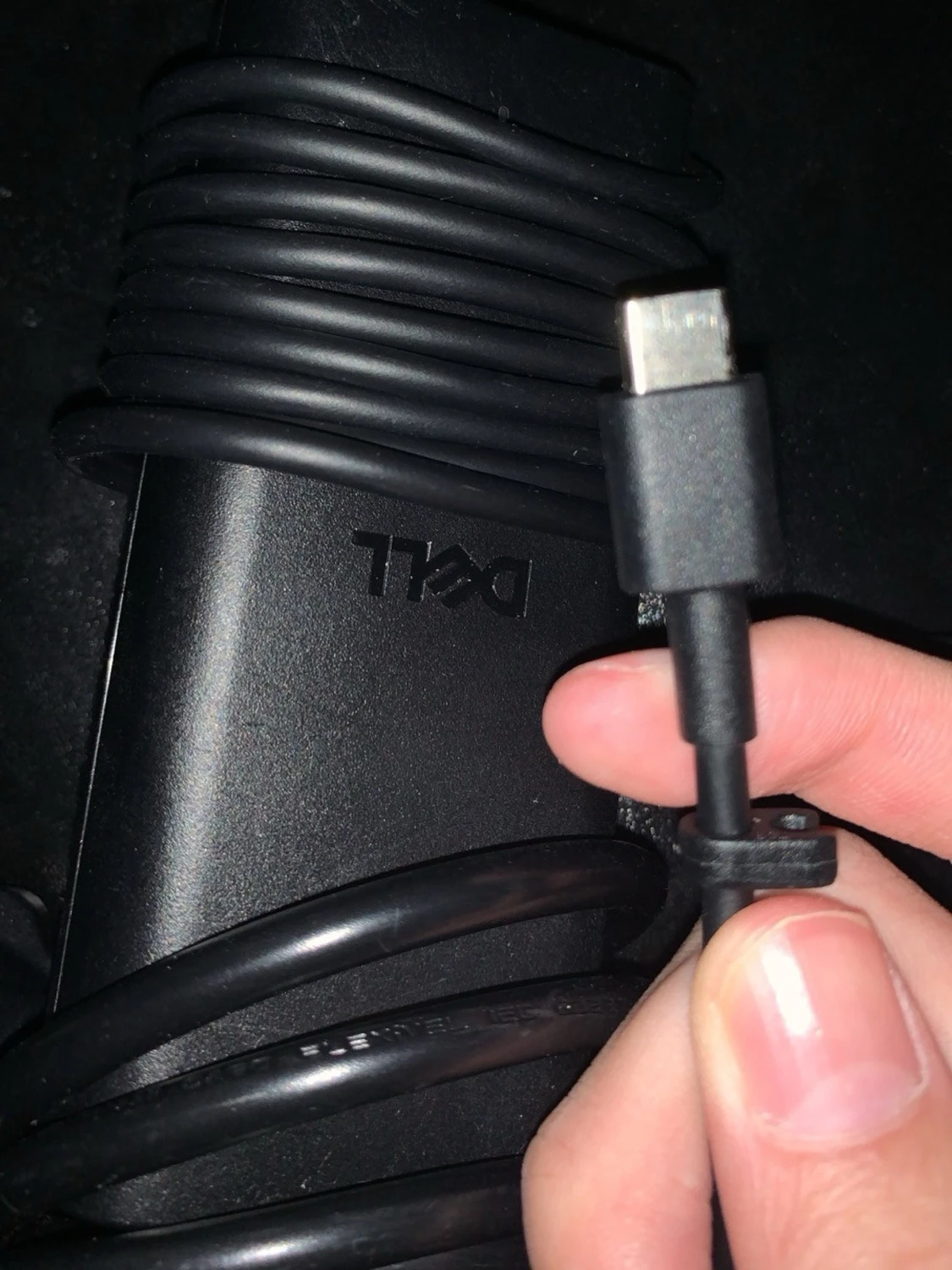 Flera svarta laddare till mobil/mobil 65W USBC - 2