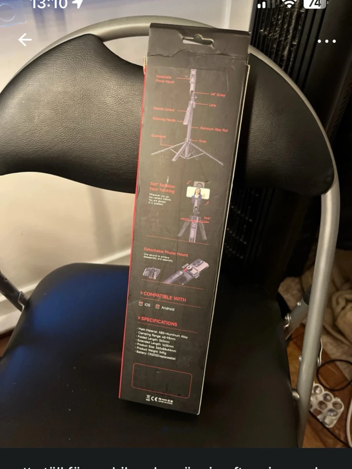 C17 AI Face Tracking Quadrapod Gimbal - 4