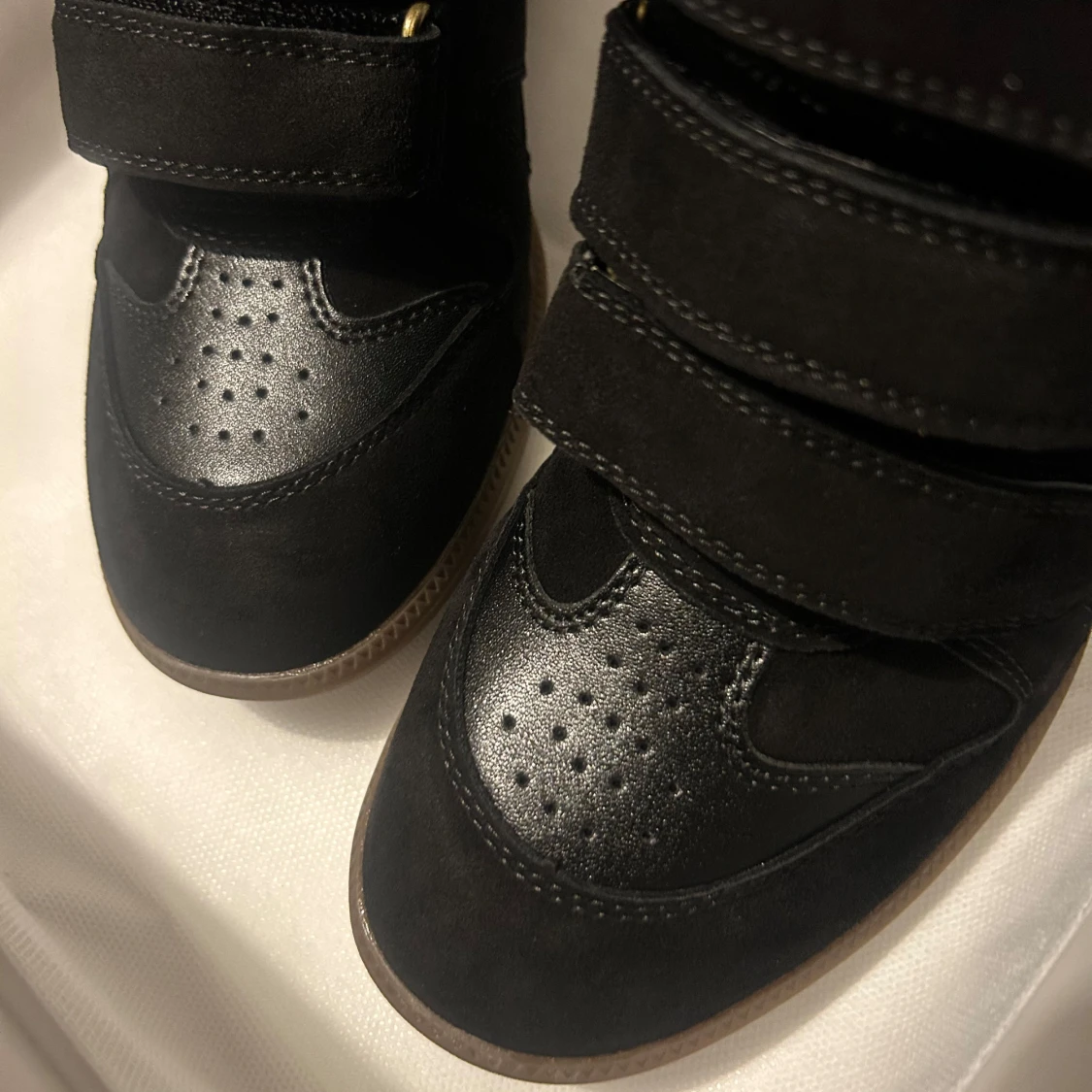 Black Heel Shoe 5 cm strl 39 - 1