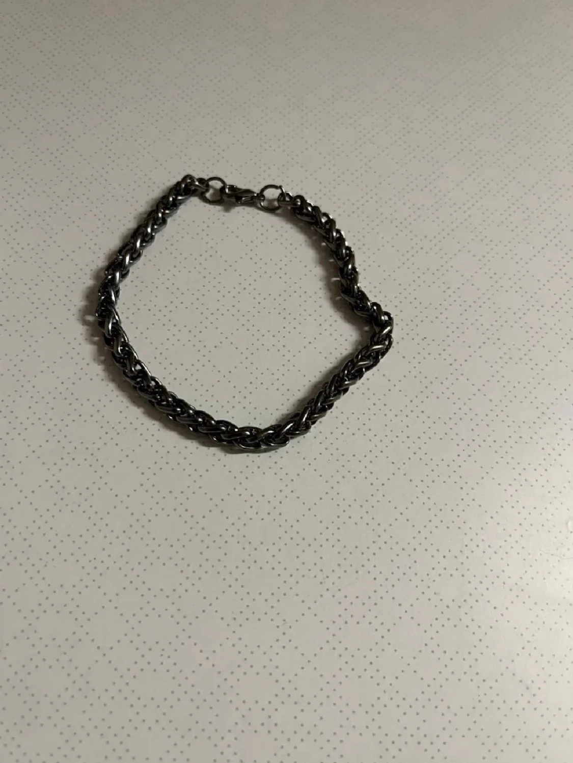 Silverfärgat armband  - 1