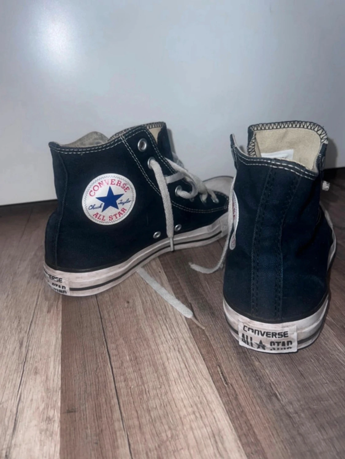 Converse All Star svarta high tops - 2