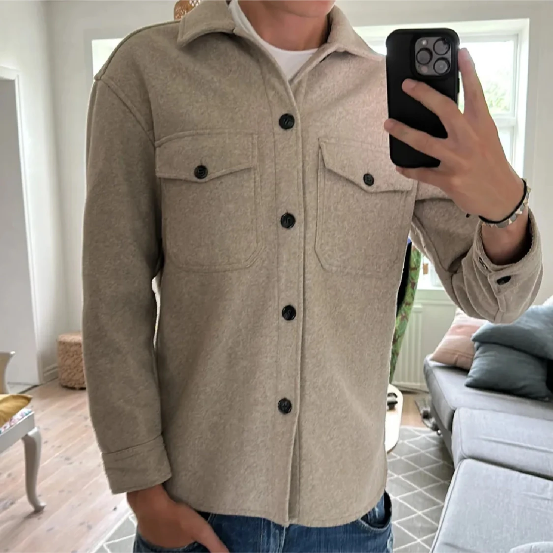 Overshirt Beige  - 1