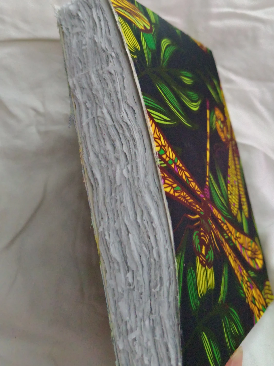 Handgjord anteckningsbok med trollsländor - 2