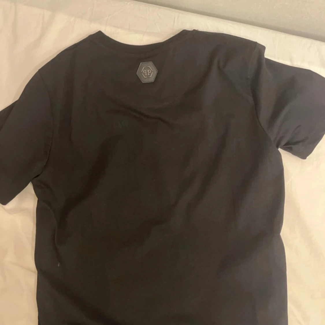 Svart Philipp Plein t-shirt med björn - 1