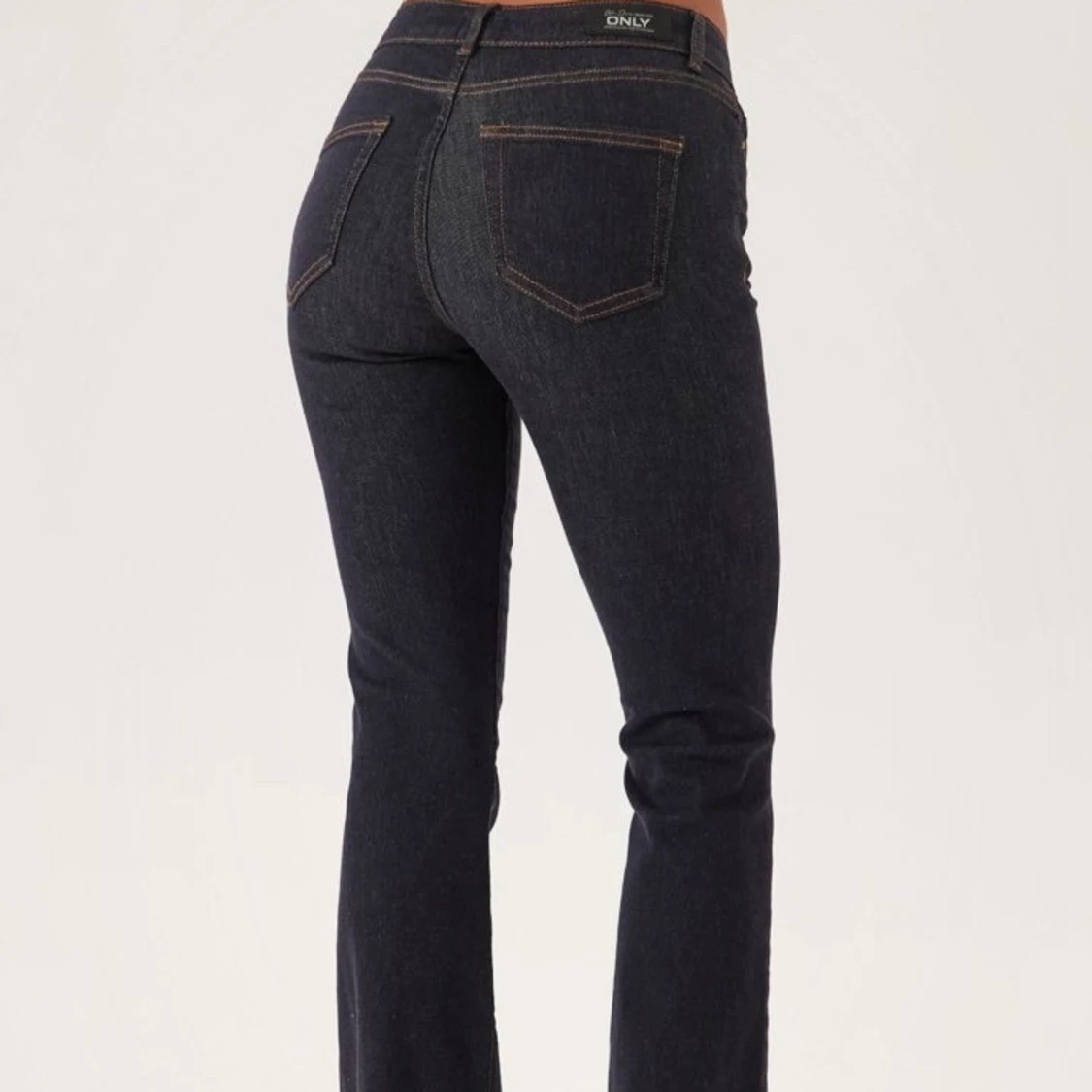 Mörkblå bootcut jeans från ONLY - 3