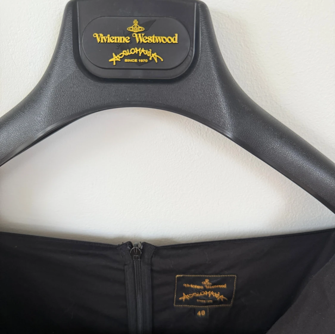 Svart långärmad klänning Vivienne Westwood - 1