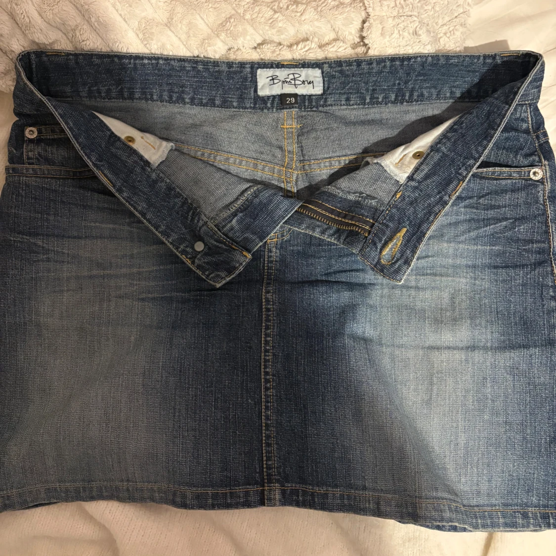 Vintage jeanskjol från Björn Borg - 3
