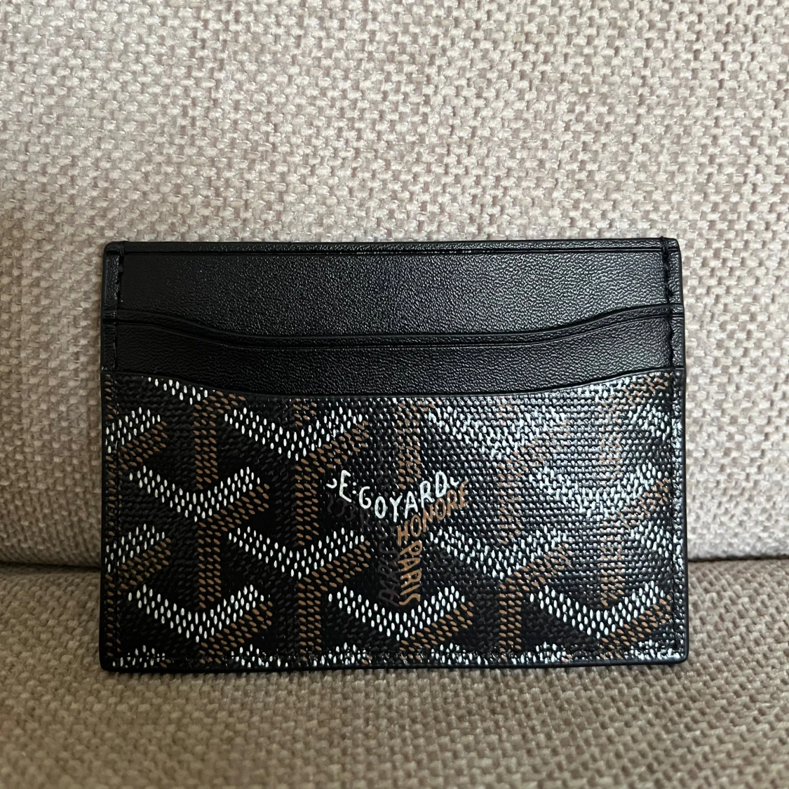 Svart korthållare - 1