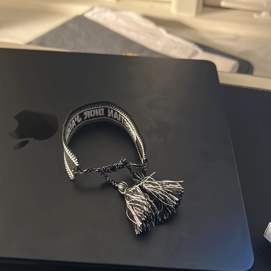 Svart  Christian Dior armband - 2