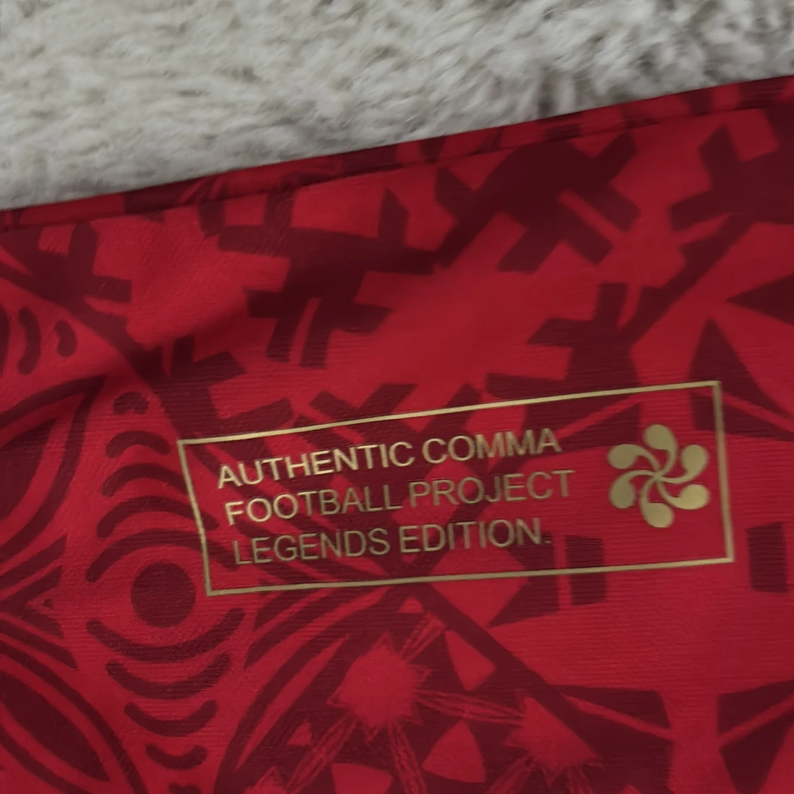 Röd Portugal fotbollströja S - 1