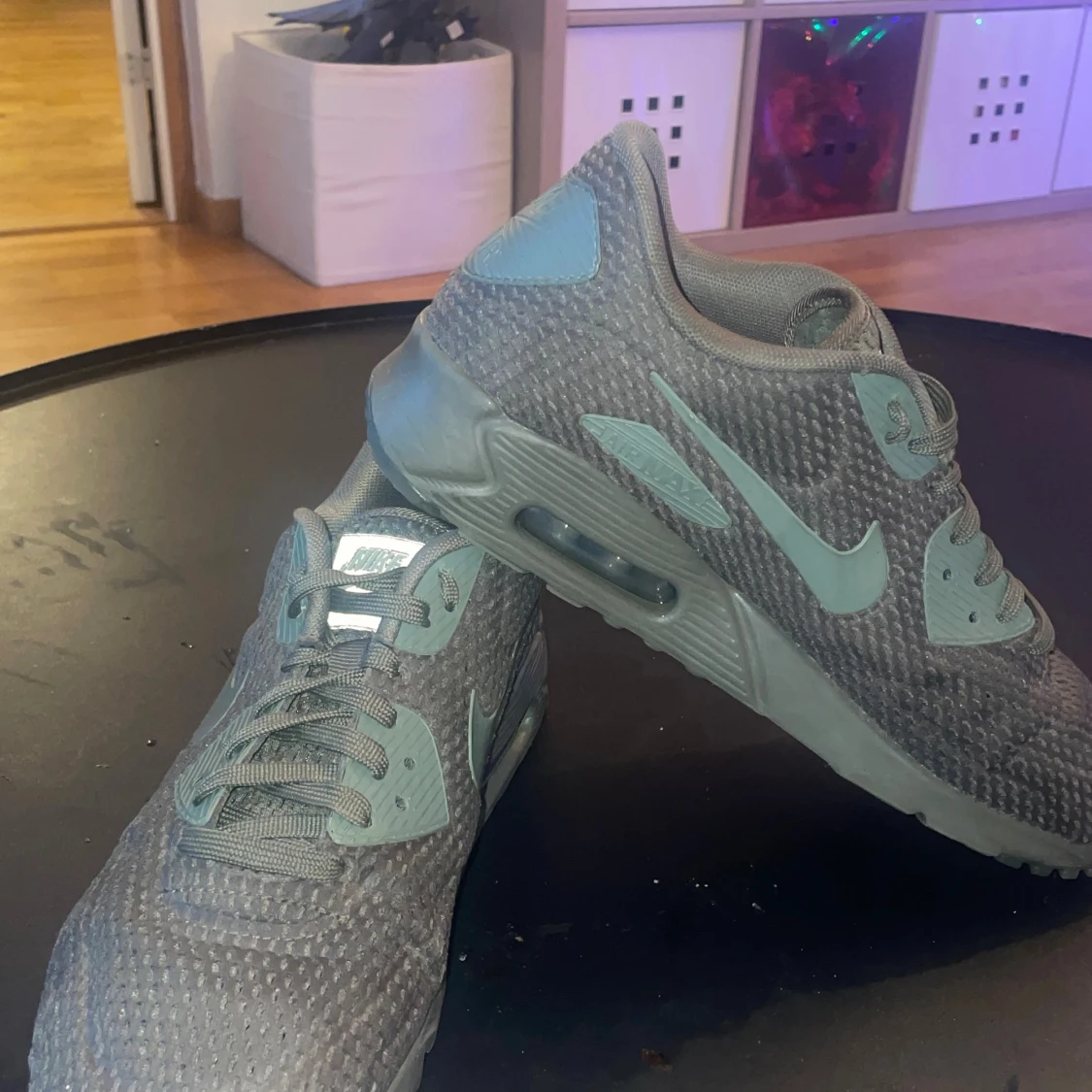 Nike Air Max 90 gröna mesh sneakers