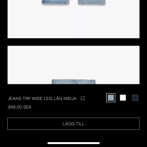 Low waist straight jeans  - Jättefina straight jeans med låg midja från Zara. Storlek 36 men passar en xs-s. Jättebra skick endast använda 2 ggr. Skriv för frågor!❤️❤️ 