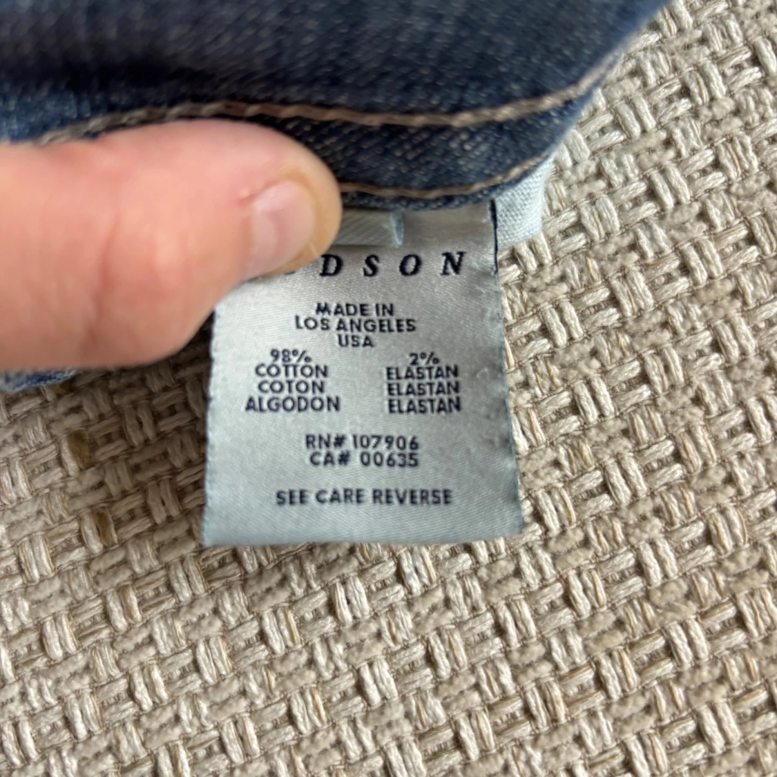 Bootcut jeans från Hudson, ljusblå - 4