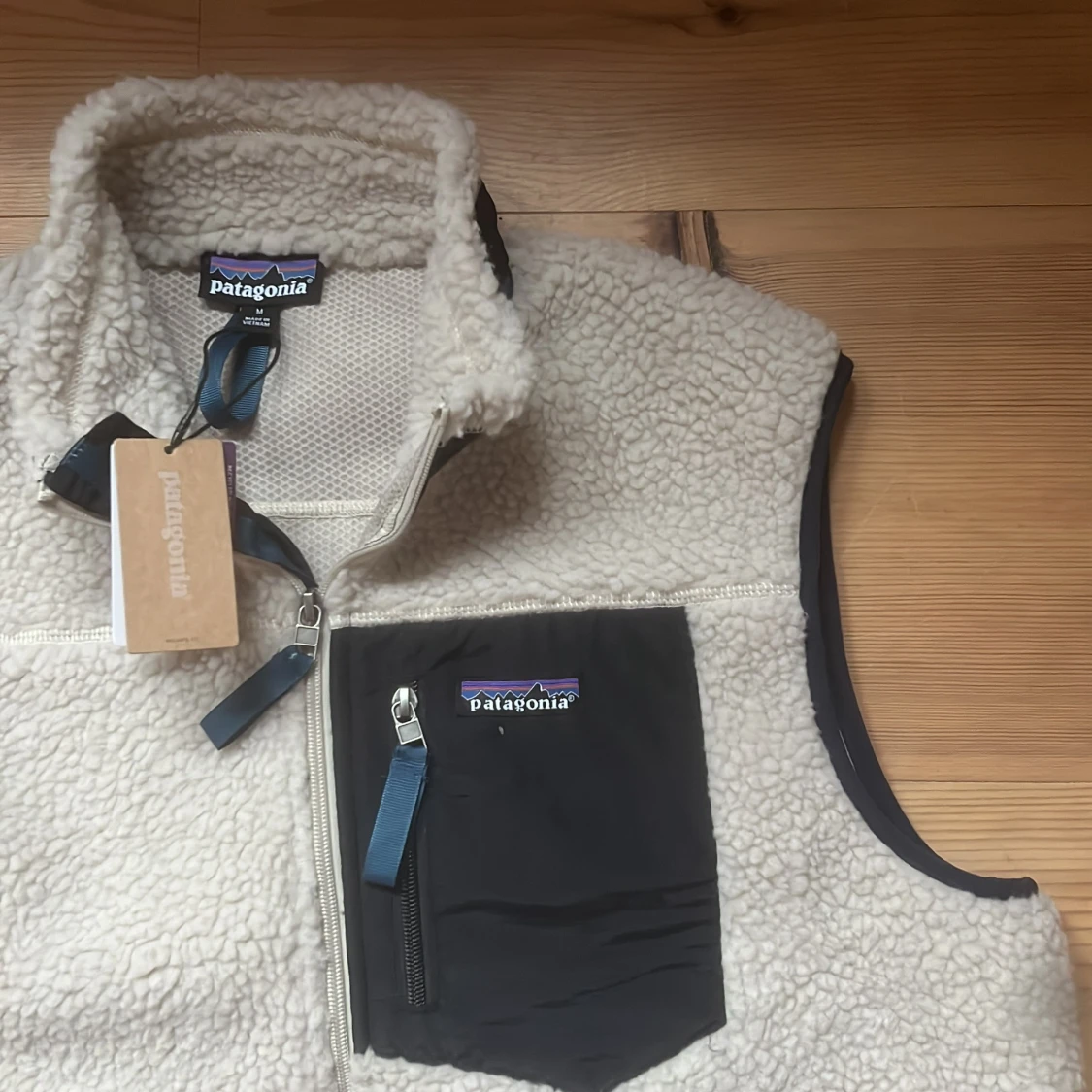 Beige fleeceväst från Patagonia - 2