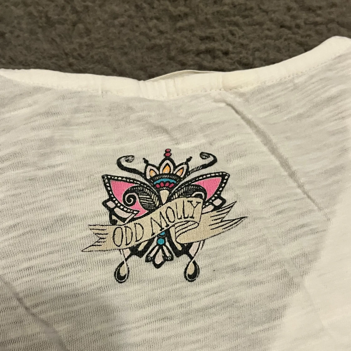 Vit blus med spets från Odd Molly - 2