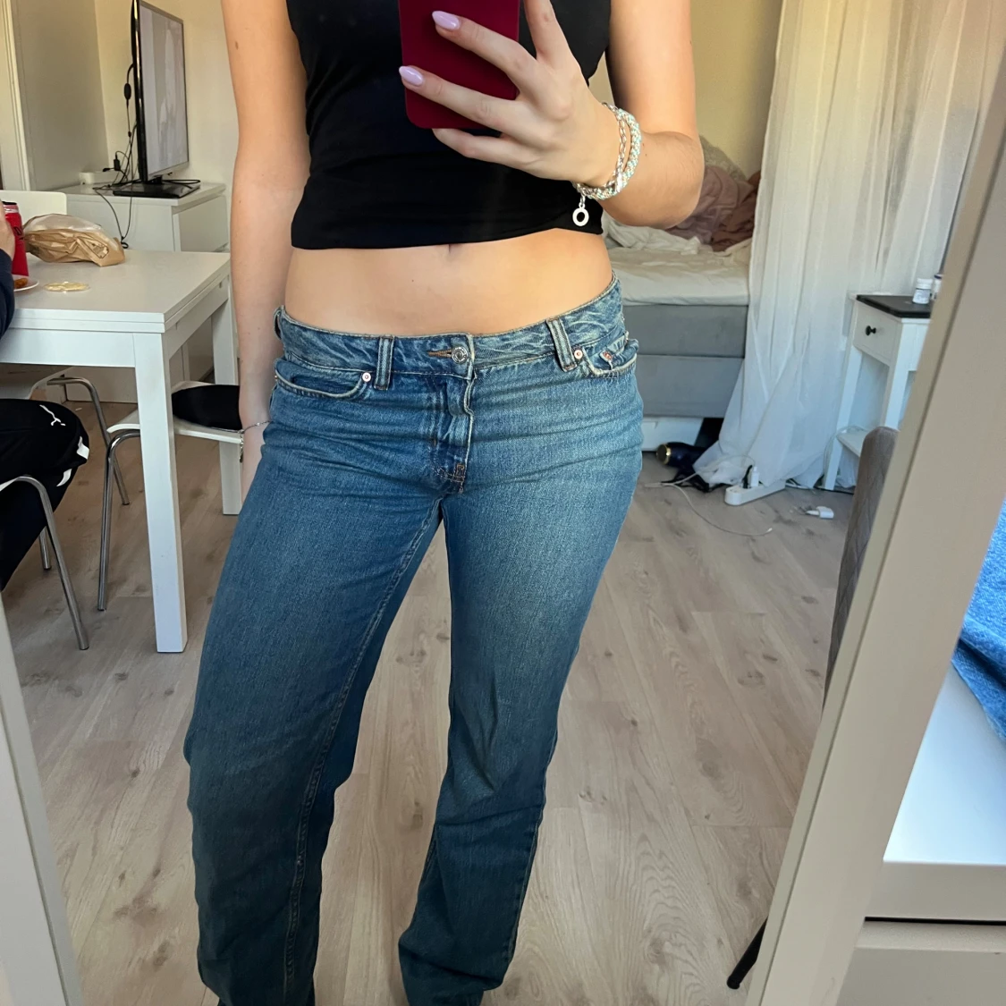 Mid waist jeans Gina  - 2
