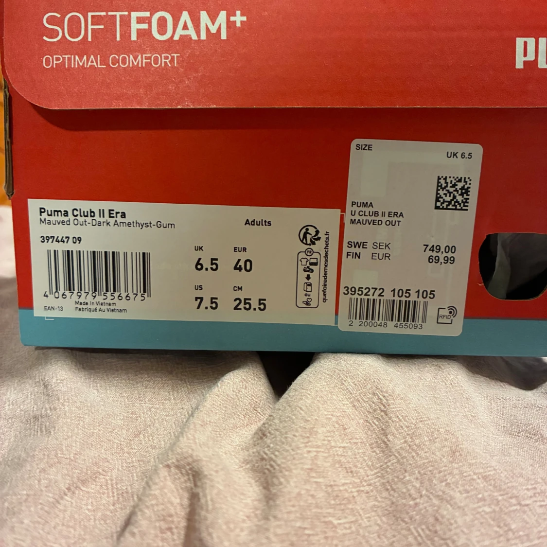 Puma Club II Era rosa/blå sneakers - 2