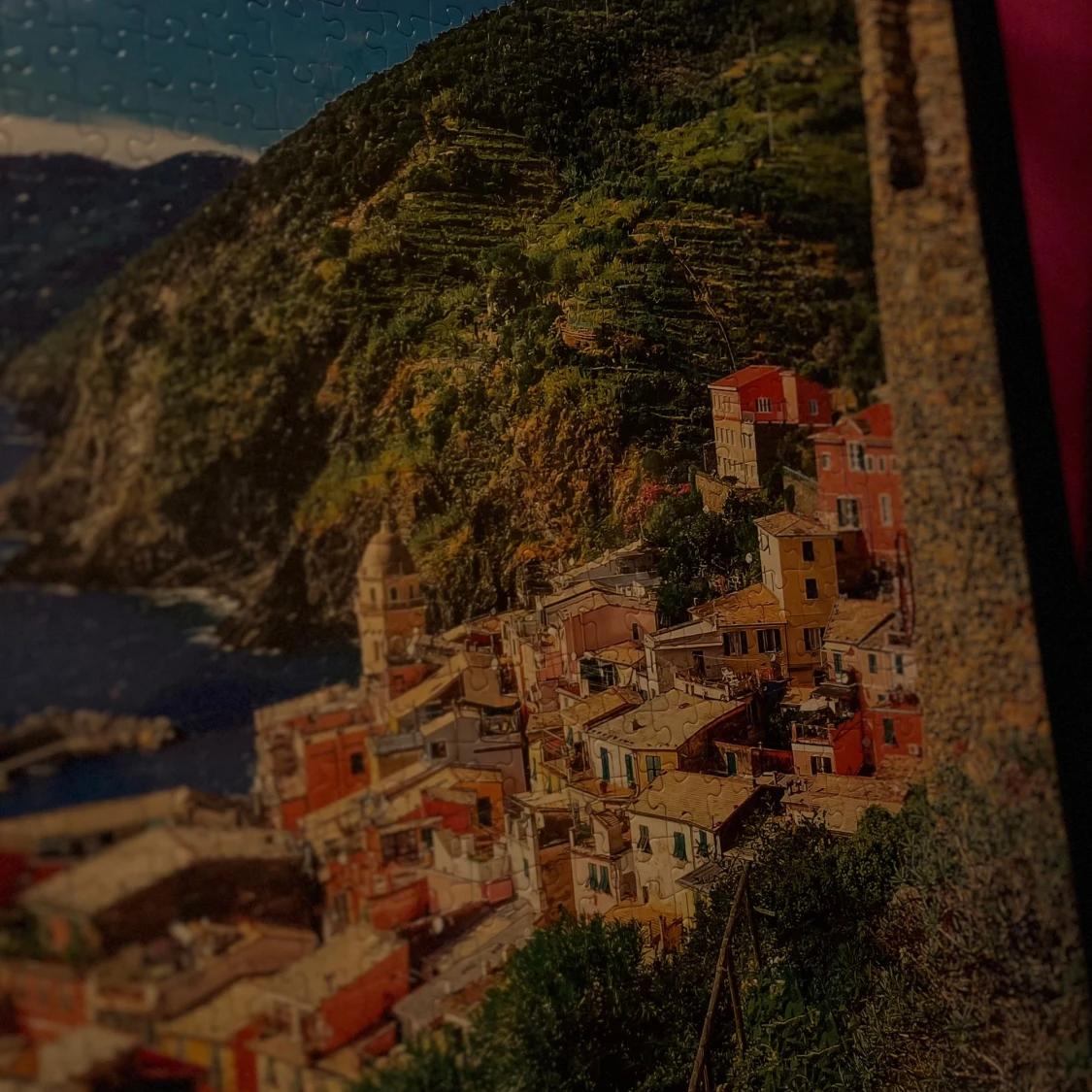 Inramat pussel med havsmotiv - 1